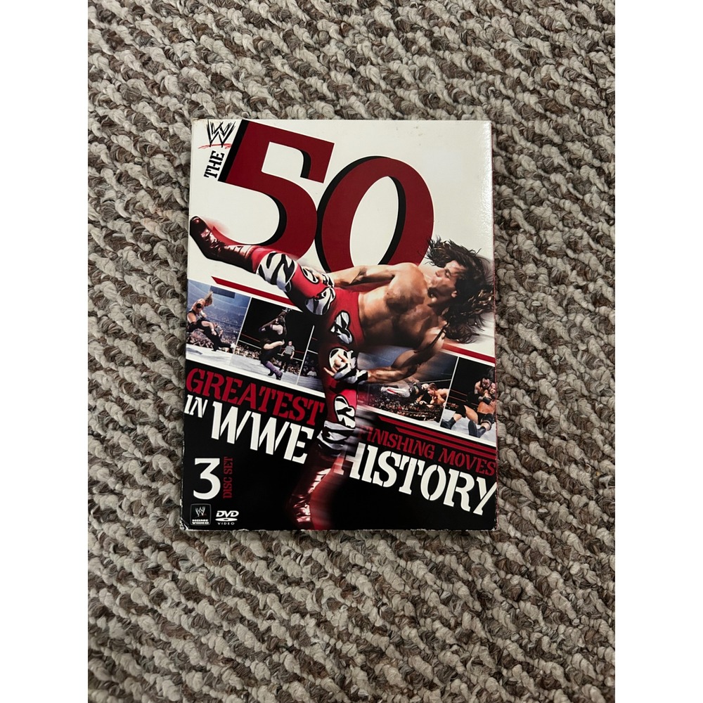 The 50 Greatest Finishing Moves in WWE History 3 Disc DVD Set Wrestling